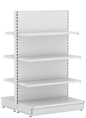 Стеллаж островной Stahler Eco Line L=1000 G=370 H=1600 на сайте Белторгхолод
