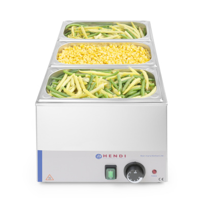 Мармит Hendi Kitchen Line GN 1/1 со сливным краном (арт. 238912)