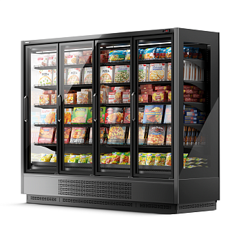  Витрина пристенная Dazzl Compass 080 H210 Plug-in 125 на сайте Белторгхолод