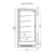 Витрина пристенная Dazzl Vega SG 100 H210 125 на сайте Белторгхолод Витрина пристенная Dazzl Vega SG 100 H210 125 на сайте Белторгхолод