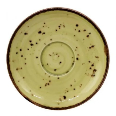 Блюдце Reactive Green (d)14 см под чайную чашку Tulu Porselen на сайте Белторгхолод
