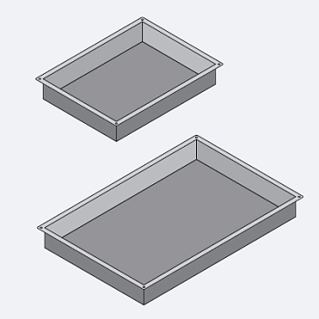  Пекарь Rational Ёмкости с гранитной эмалью 2/1 GN (650 x 530 мм) глубина 60 мм 6014.2106 на сайте Белторгхолод