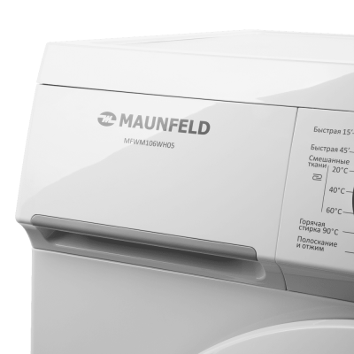 Стиральная машина MAUNFELD MFWM106WH05 на сайте Белторгхолод