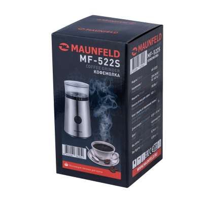Кофемолка MAUNFELD MF-522S на сайте Белторгхолод
