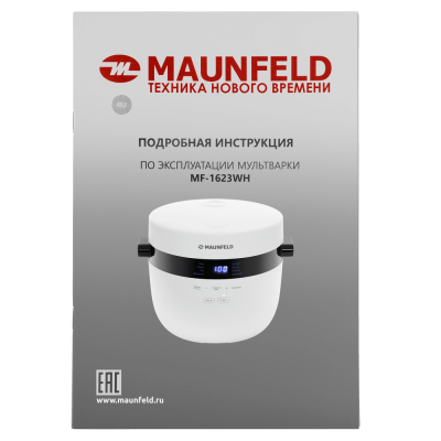 Мультиварка MAUNFELD MF-1623WH на сайте Белторгхолод