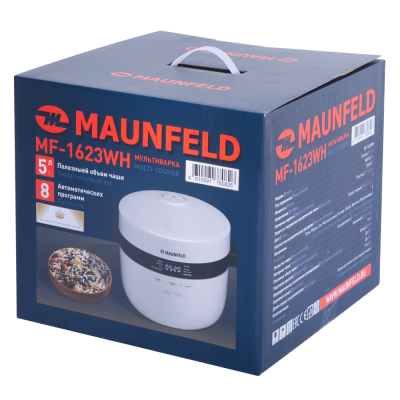 Мультиварка MAUNFELD MF-1623WH на сайте Белторгхолод