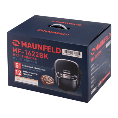 Мультиварка MAUNFELD MF-1622BK на сайте Белторгхолод