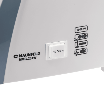 Мясорубка MAUNFELD MMG.231W на сайте Белторгхолод