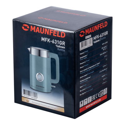 Чайник MAUNFELD MFK-631GR на сайте Белторгхолод