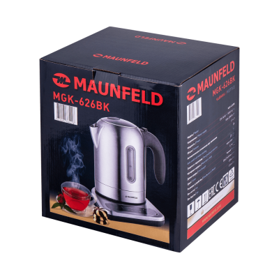 Чайник MAUNFELD MGK-626BK на сайте Белторгхолод
