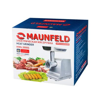 Мясорубка MAUNFELD MMG.3000S на сайте Белторгхолод