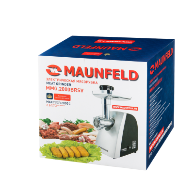 Мясорубка MAUNFELD MMG.2000BRSV на сайте Белторгхолод