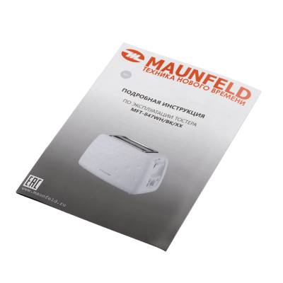 Тостер MAUNFELD MFT-847WH на сайте Белторгхолод
