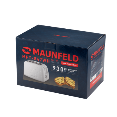 Тостер MAUNFELD MFT-847WH на сайте Белторгхолод