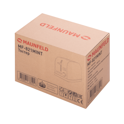 Тостер MAUNFELD MF-821MINT на сайте Белторгхолод