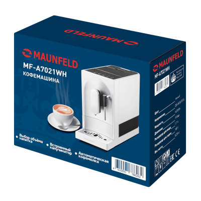 Кофемашина MAUNFELD MF-A7021WH на сайте Белторгхолод