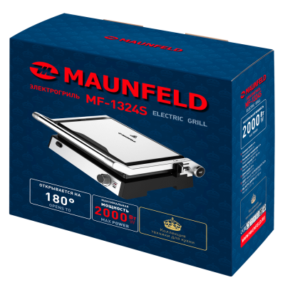 Гриль электрический MAUNFELD MF-1324S на сайте Белторгхолод