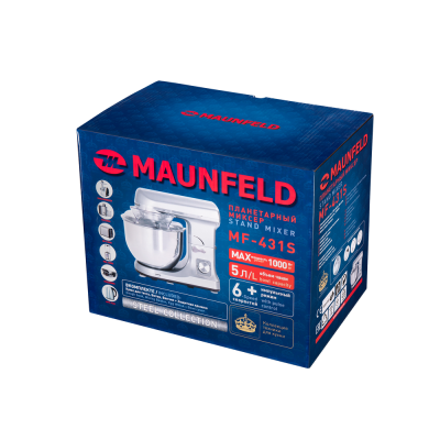 Миксер планетарный MAUNFELD MF-431S на сайте Белторгхолод