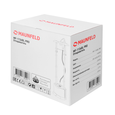 Отпариватель вертикальный MAUNFELD MF-1136BL PRO на сайте Белторгхолод