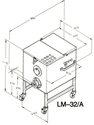 Автоматическая мясорубка KT LM-32/А на сайте Белторгхолод