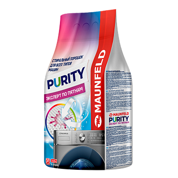  Стиральный порошок MAUNFELD Purity Эксперт по пятнам Automat 2,4 кг MWP2400BM на сайте Белторгхолод