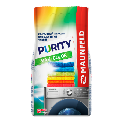 Стиральный порошок MAUNFELD Purity Max Color Automat 6 кг MWP6000CA на сайте Белторгхолод