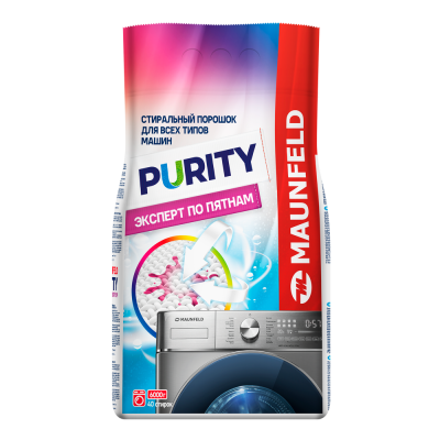 Стиральный порошок MAUNFELD Purity Эксперт по пятнам Automat 6 кг MWP6000BM на сайте Белторгхолод
