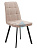  Стул DikLine 207 Black (B03 BEIGE) на сайте Белторгхолод