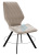 Стул DikLine 243 Black (B5 Latte) на сайте Белторгхолод