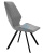 Стул DikLine 243 Black (B22 Grey) на сайте Белторгхолод