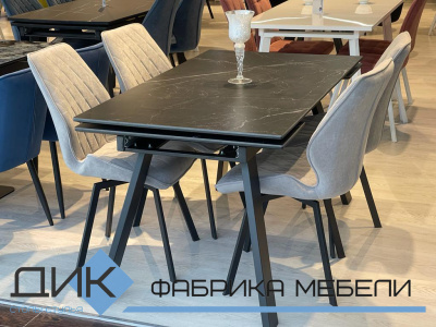Стул DikLine 243 Black (B22 Grey) на сайте Белторгхолод