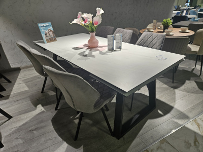 Стул DikLine 243 Black (B22 Grey) на сайте Белторгхолод