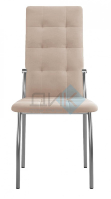 Стул DikLine Галс-М Chrome (B03 BEIGE) на сайте Белторгхолод