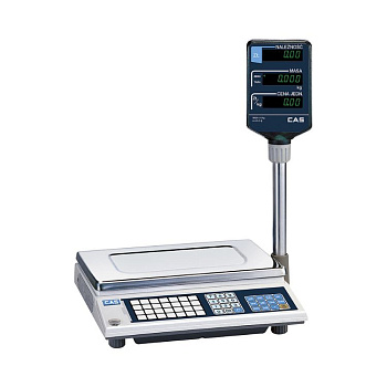  Весы торговые CAS AP-30EX на сайте Белторгхолод