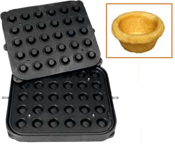  Форма Kocateq DH Tartmatic Plate 11 для 30 круглых тарталеток Ø 41 мм на сайте Белторгхолод