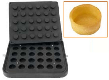  Форма Kocateq DH Tartmatic Plate 39 для 30 круглых тарталеток Ø 39 мм на сайте Белторгхолод