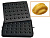  Форма Kocateq DH Tartmatic Plate 23 для 30 тарталеток в виде орешков 42*35 мм на сайте Белторгхолод
