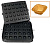  Форма Kocateq DH Tartmatic Plate 17 для 30 квадратных тарталеток 41*41 мм на сайте Белторгхолод