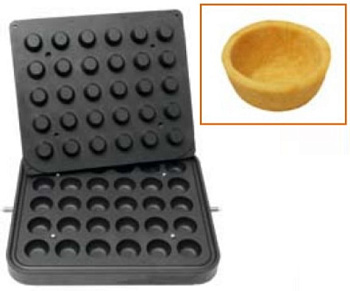  Форма Kocateq DH Tartmatic Plate 38 для 30 круглых тарталеток Ø 45 мм на сайте Белторгхолод
