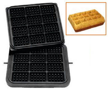  Форма Kocateq DH Tartmatic Plate 27 для 12 бельгийских вафель 98*65 мм на сайте Белторгхолод