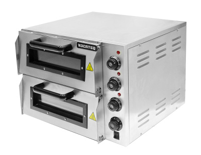 Печь для пиццы Kocateq EPC02S (2-камерная с подом 41*41 см) на сайте Белторгхолод