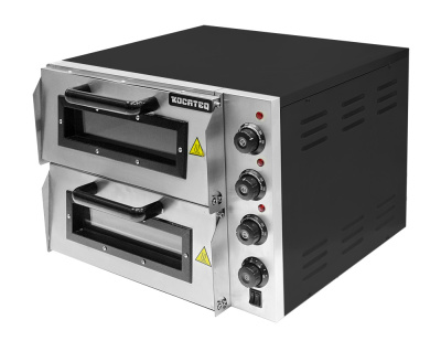 Печь для пиццы Kocateq EPC02P (2-камерная с подом 41*41 см) на сайте Белторгхолод