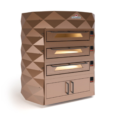 Печь для пиццы Italforni DIAMOND 3-DIA CS