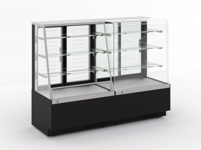 Витрина кондитерская Хотколд CANARY R 900 (гнутое стекло) на сайте Белторгхолод