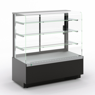 Витрина кондитерская Хотколд CANARY R 1300 (гнутое стекло) на сайте Белторгхолод
