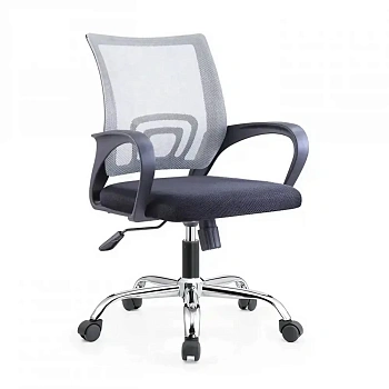  Кресло офисное SitUp MIX 696 chrome (сетка Light Grey/ Black) на сайте Белторгхолод