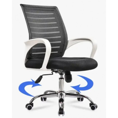 Кресло офисное SitUp MIX 600 White chrome (сетка Black/ Black) на сайте Белторгхолод