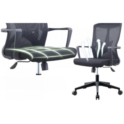 Кресло офисное SitUp SIGMA Grey chrome (сетка Grey/Gray) на сайте Белторгхолод