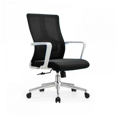 Кресло офисное SitUp CUBE White chrome (сетка Black/Black) на сайте Белторгхолод