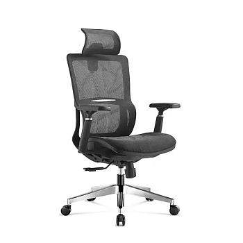  Кресло офисное SitUp STAR chrome (сетка Black/Black) на сайте Белторгхолод